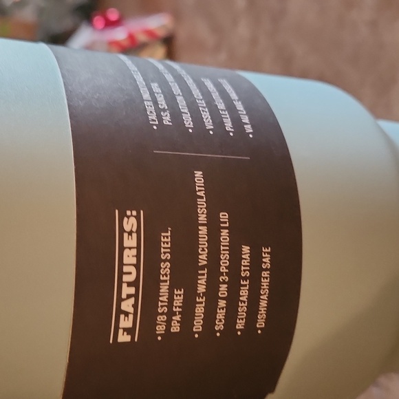 NWT Stanley seafoam 40oz big big grip travel quencher mug - Picture 5 of 8